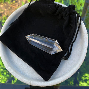 Vogel Cut Quartz Crystal (Energy Healing Wand)
