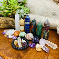 Conjunto Super Pacote de Cristal de 25 Peças 👉 ECONOMIZE 85%