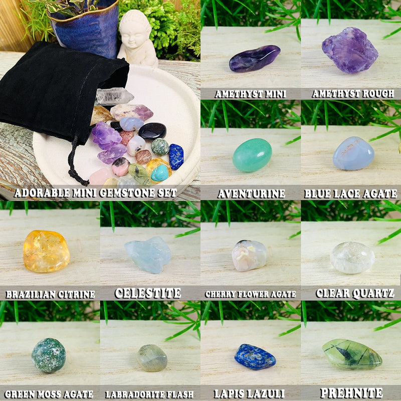 Mini Magic Rhinestone 26-Piece Mini Gemstone Pocket Set – Spirit Magicka