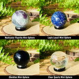 27-Piece Crystal Generator & Sphere Kit with Flash Labradorite - collection