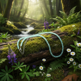 PRIZE WINNER! Caribbean Jasper - 6th Chakra Stone Necklace