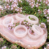 Z ARRON DESIGN Collier avec pendentif en fil de cuivre et pierre de lune Serenity