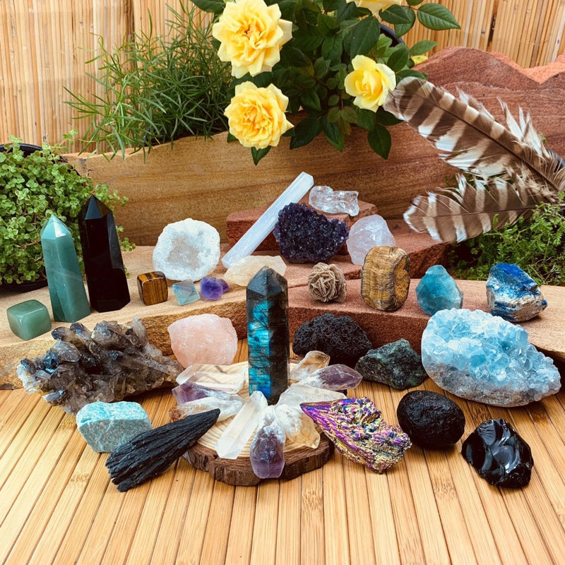 36-Piece Ultimate Crystal Collectors Kit🤩 – Spirit Magicka