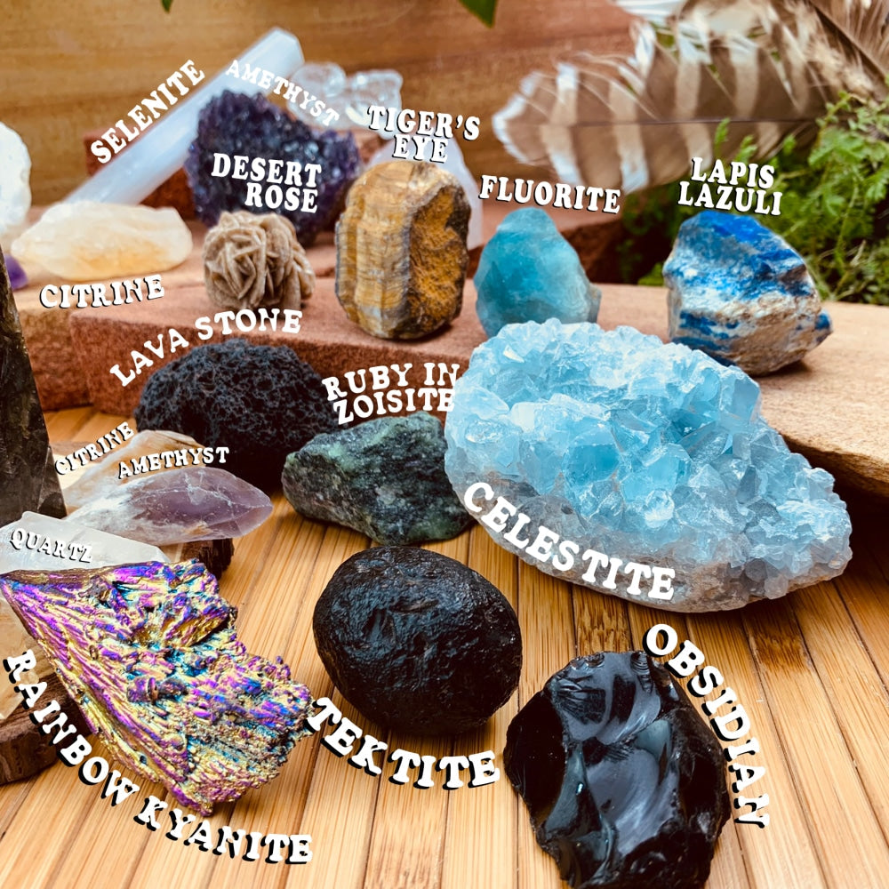 36-Piece Ultimate Crystal Collectors Kit🤩 – Spirit Magicka