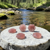 Ametyst hellig geometri facetteret krystal