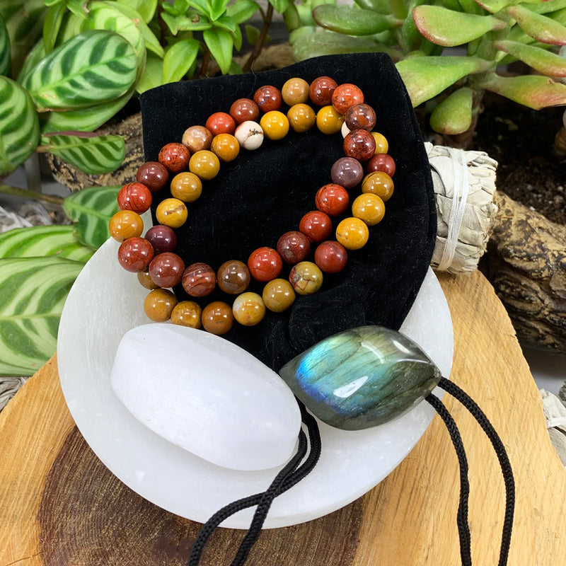 Ensemble de bracelets Mala Chakra du plexus solaire🌈