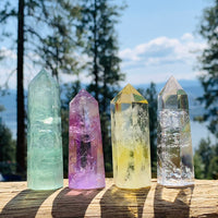 ARRON - Lightworkers Illumination Crystal Point Set