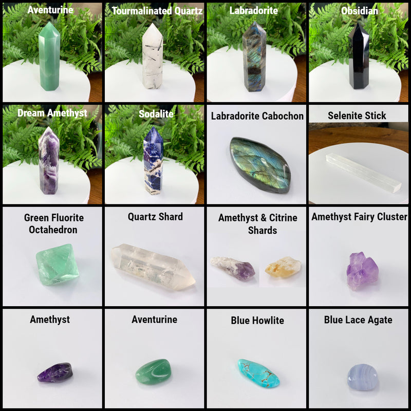 Crystal Set 42-Piece Crystal Collectors Bundle Set โ Spirit Magicka