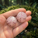 Rose Quartz Set of 2 Dice