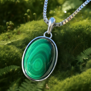 Z ARRON DESIGN Collier avec pendentif en fil de cuivre et pierre de lune Serenity