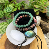 Heart Chakra Mala armbåndssæt🌈