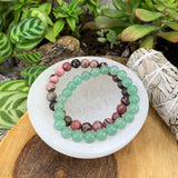 Heart Chakra Mala armbåndsett🌈