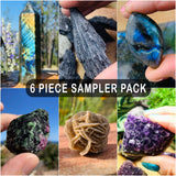 $5 Labradorite Crystal - 1 Day Only PROMO - 6-Piece Sampler Pack - wand