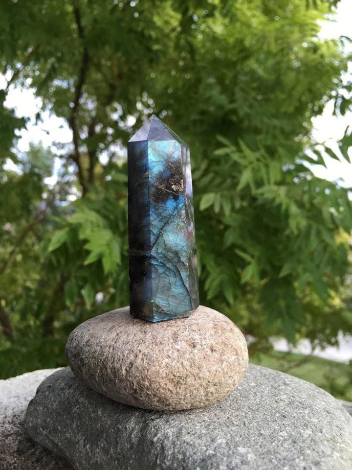$5 Labradorite Crystal 1 Day Only PROMO - wand