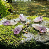 Z ARRON DESIGN Serenity Moonstone koperdraad hanger ketting