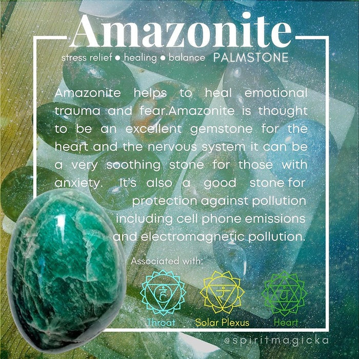 KOSTENLOSES GESCHENK! Amazonit-Palmenstein – (Zahlen Sie einfach die Versandkosten)