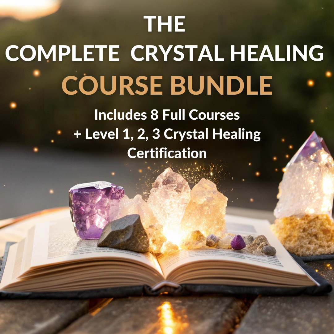 The Complete Crystal Healing Course Bundle. Includes 8 Courses + Level ...