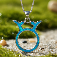 Z ARRON DESIGN Collier avec pendentif en fil de cuivre et pierre de lune Serenity