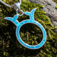 Z ARRON DESIGN Collier avec pendentif en fil de cuivre et pierre de lune Serenity