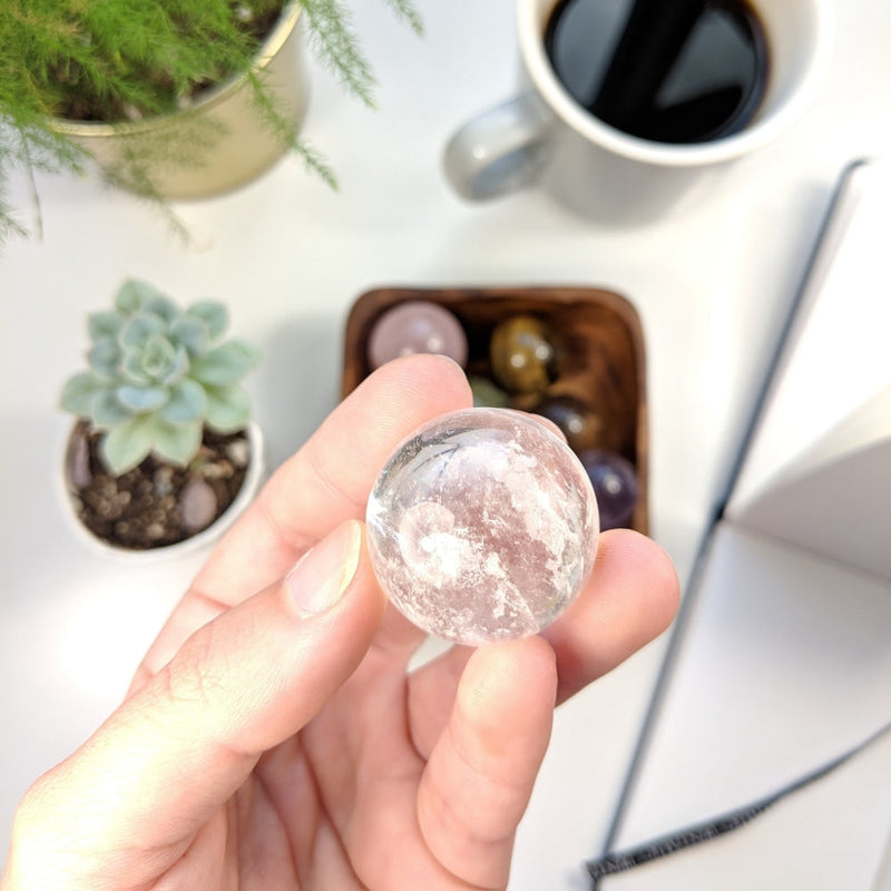 9 Unique Gemstone Sphere Collectors Pack - collection