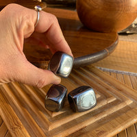 Cubo rodado de hematita