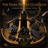 Conjunto de 16 peças de pedras guardiãs de energia escura 👉 40% de desconto