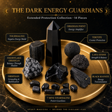 Conjunto de 16 peças de pedras guardiãs de energia escura 👉 40% de desconto