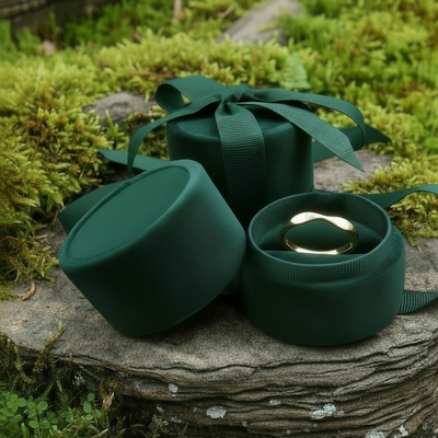 Z ARRON DESIGN Serenity Moonstone kobbertråd vedhæng halskæde