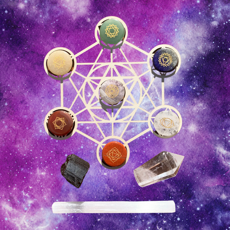 ✨Magicka Academy Crystal Healing Masterclass startsett