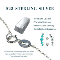 Z ARRON DESIGN Serenity Moonstone kobbertråd anheng halskjede