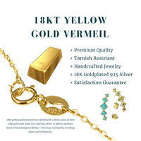 Z ARRON DESIGN Serenity Moonstone kobbertråd anheng halskjede