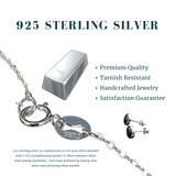 Z ARRON DESIGN Collar con colgante de alambre de cobre con piedra lunar Serenity