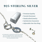 Z ARRON DESIGN Colar com pingente de fio de cobre Serenity Moonstone