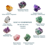 49-Piece Rose Quartz & Loving Stones Feel-Good Crystal Set