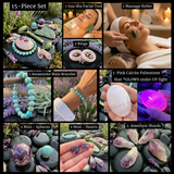 Z ARRON DESIGN Serenity Moonstone kobbertråd anheng halskjede