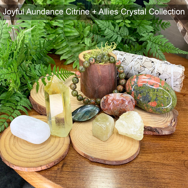 Vrolijke Citrien + Allies Crystal Box-bundel