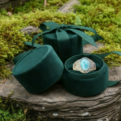 Z ARRON DESIGN Serenity Moonstone kobbertråd anheng halskjede