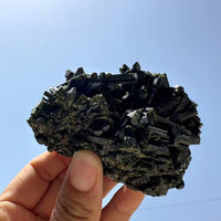 Stor (1,19 lbs.) Purple Flash Labradorite Freeform (vare #0077)
