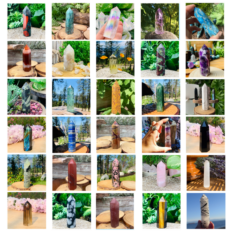 31 Piece Bulk Wholesale Crystal Point Bundle Set