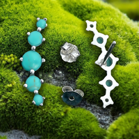 Z ARRON DESIGN Serenity Moonstone kobbertråd anheng halskjede