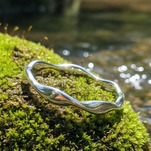 Z ARRON DESIGN Collier avec pendentif en fil de cuivre et pierre de lune Serenity