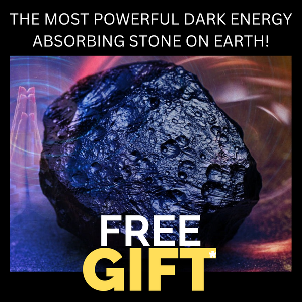 ¡Ganador del premio! Espécimen de tektita (el único cristal del planeta que puede absorber energía oscura)