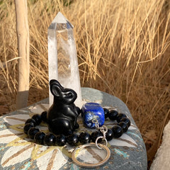 The Wisdom Keeper – Quartz Crystal Totem Set