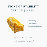 Yellow Jasper Set of 2 Dice