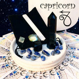 ♑ Capricorno - 22 dicembre - 19 gennaio - Set Zodiac Crystal Fusion con custodia