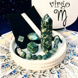 ♍ Jomfruen – 23. august – 22. september – Zodiac Crystal Fusion-sett med veske