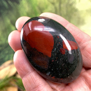 Afrikanischer Blutstein-Palmstein