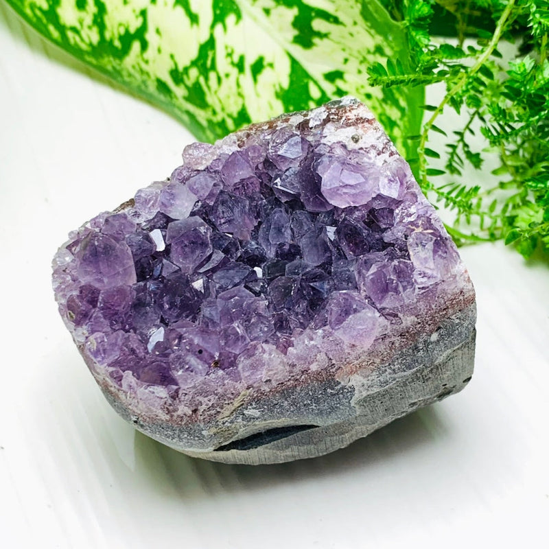 READY FOR ARRON Amethyst Geode Freeform - clustergeode