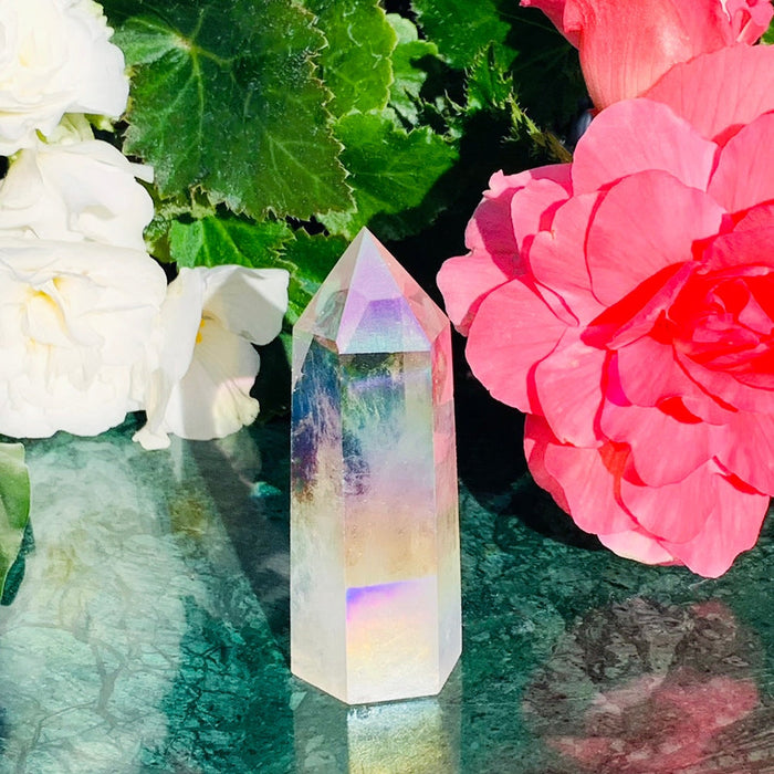OFERTA GRATUITA! Cristal de quartzo Angel Aura - (basta pagar o custo do frete)