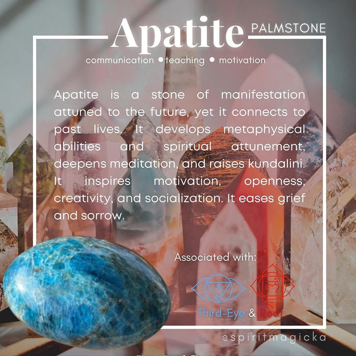 ¡SORTEO GRATIS! Piedra de palma de apatita - (Solo pague el costo de envío)